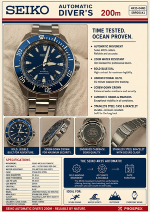 Seiko SRPL51 Prospex Sea Samurai Diver Blue Dial Stainless image 1