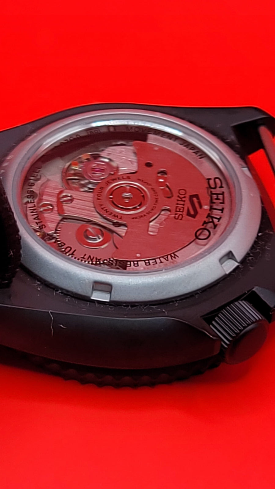 Seiko 5 Sports “Stealth Black” Automatic Diver Style image 10