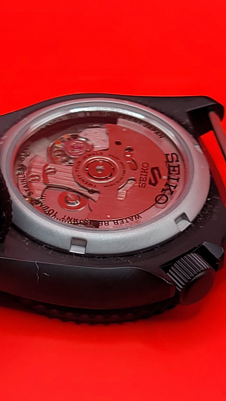 Seiko 5 Sports “Stealth Black” Automatic Diver Style image 9