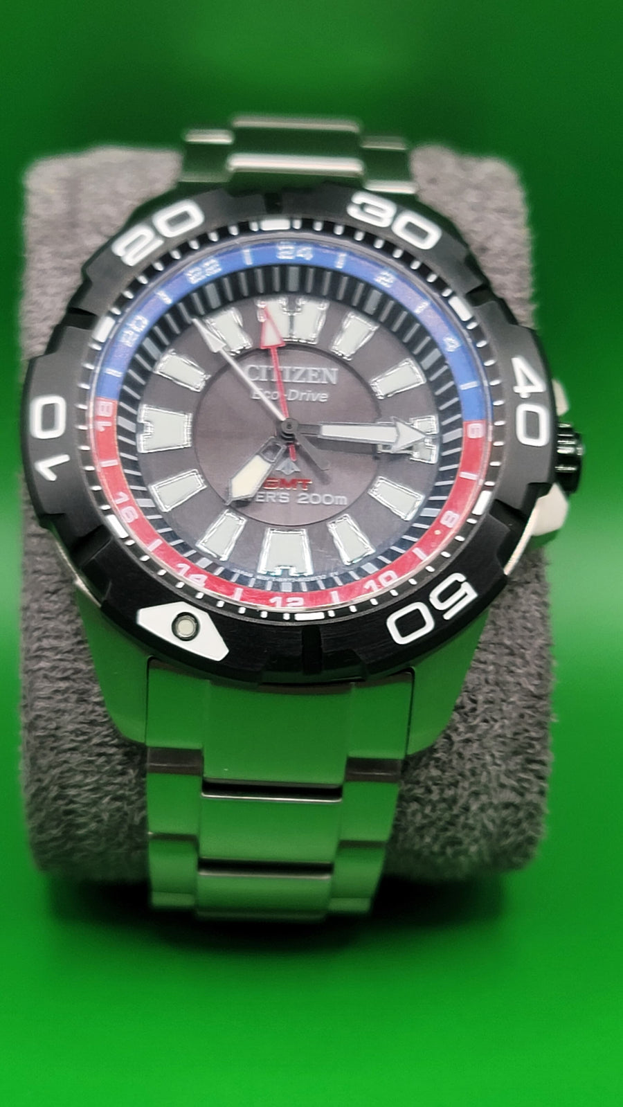 Citizen Promaster Eco-Drive GMT Diver BJ7111-86L — commonly nicknamed the “Promaster GMT Pepsi.” image 6