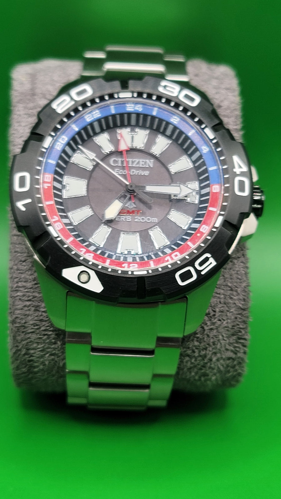 Citizen Promaster Eco-Drive GMT Diver BJ7111-86L — commonly nicknamed the “Promaster GMT Pepsi.” image 7