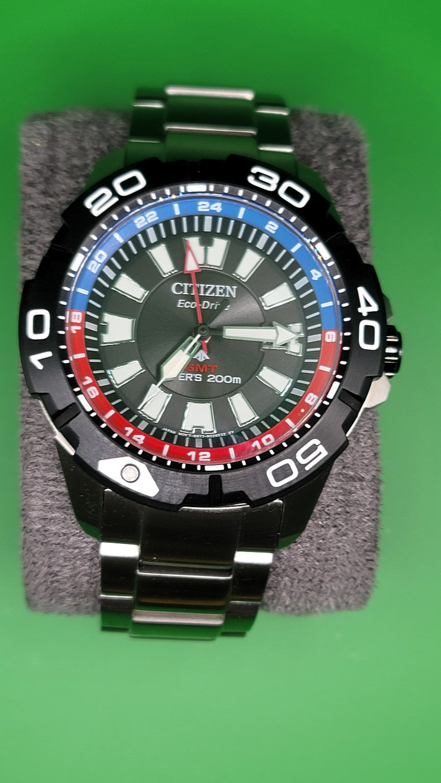Citizen Promaster Eco-Drive GMT Diver BJ7111-86L — commonly nicknamed the “Promaster GMT Pepsi.” image 8